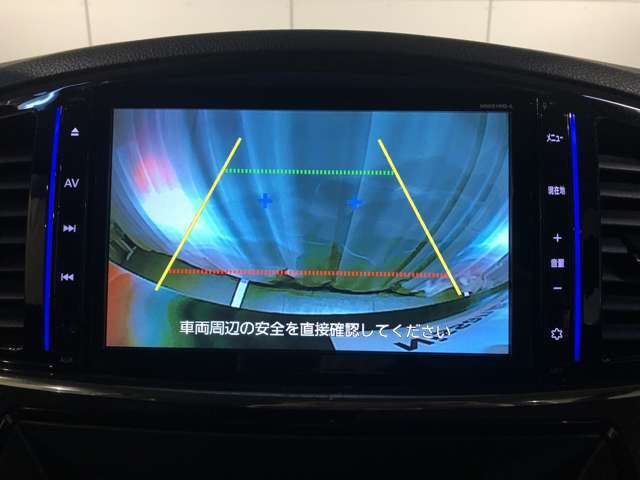 【バックビューモニター】後方視界も見やすいです☆目視もお忘れなく♪