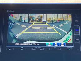 【バックモニター】安全確認もできます。駐車が苦手な方にもオススメな便利機能です。