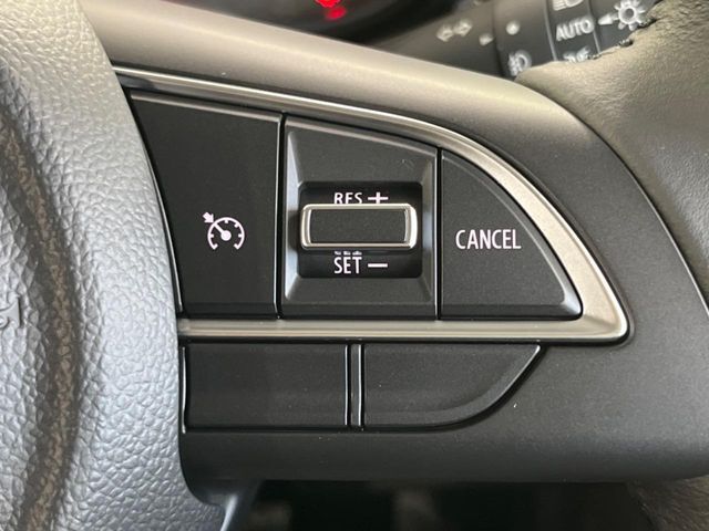 【クルーズコントロール】高速道路もラクラク走行。アクセルを離しても一定速度で走行ができ、長距離運転時の負担を軽減！加速・減速も簡単なスイッチ操作で調整できます。