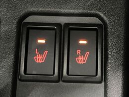 【シートヒーター】寒い日に重宝するシートヒーター！エアコンより早く温まってくれるので寒がりの人も安心ですね♪エアコンの温風は乾燥するから苦手、という方にもをおすすめです。