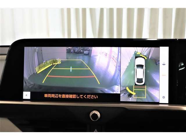 安心のバックモニターガイドがあって、夜間でもよく見えます。事故を未然に防げて安心です。