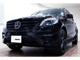 正規ディーラー車　M-Benz　ML350 ブルーテック　AMGスポーツパッケージ　右ハンドル　オブシディアンブラック/ブラックレザー