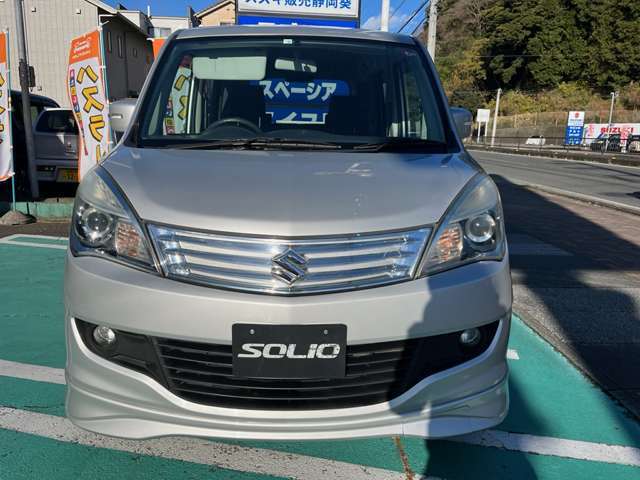 H24年式ソリオS入荷致しました！【カーセンサーを見た！】でご成約車にクレベリン除菌施工をサービス！詳しくはお問い合わせ下さい！