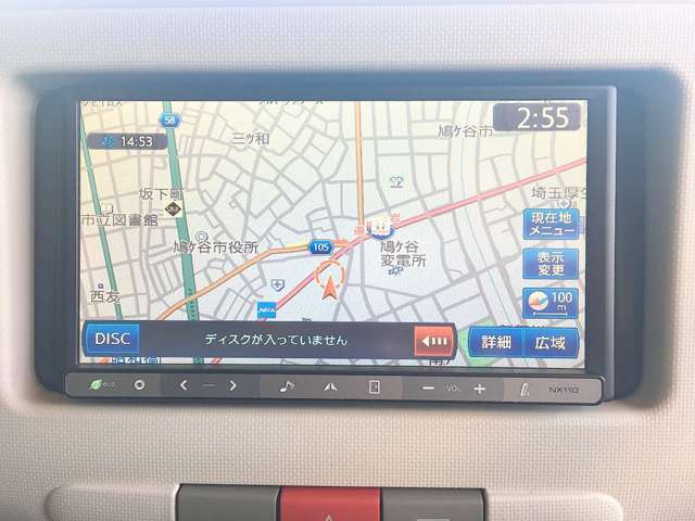 社外SDナビ、地デジTVも視聴可能です！ナビ付き条件でお探しの方は必見です！