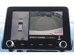 アラウンドモニターを装備！駐車の際、これがあれば運転に自信が無い方も安心です！一度使うと手放せない装備です！