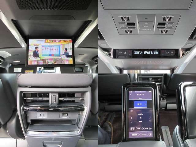 14インチ！リアエンターテイメント☆HDMI入力端子☆AC100V電源☆後席から音声操作が可能です♪