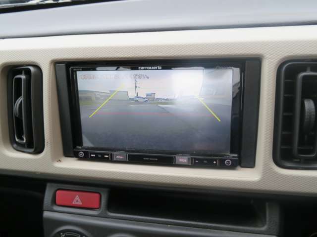 後方の安全確認しやすいバックカメラ付きです。