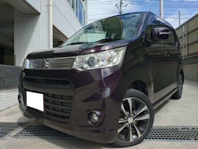 パープルのワゴンRスティングレイタ-ボが入庫しました。当店の車両ご覧いただき誠にありがとうございます！！ぜひ、最後の画像までご覧ください！！気になる点は、お気軽にお問い合わせください☆彡