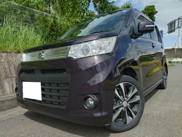 パープルのワゴンRスティングレイタ-ボが入庫しました。当店の車両ご覧いただき誠にありがとうございます！！ぜひ、最後の画像までご覧ください！！気になる点は、お気軽にお問い合わせください☆彡