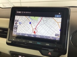 ギャザズナビ搭載です。知らない道も安心ですね！