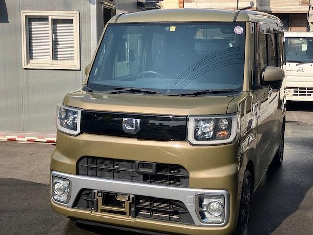 人気のウェイクGターボカーキ色が入荷しました。是非一度ご覧ください。