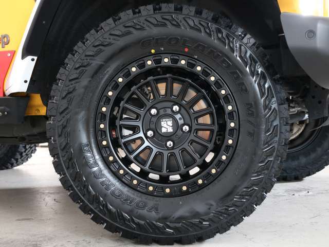 YOKOHAMAジオランダーMTタイヤ×XTREME17インチAWの組み合わせ！