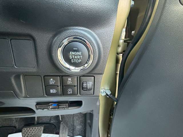【プッシュスタート】エンジン始動操作ができて快適です！