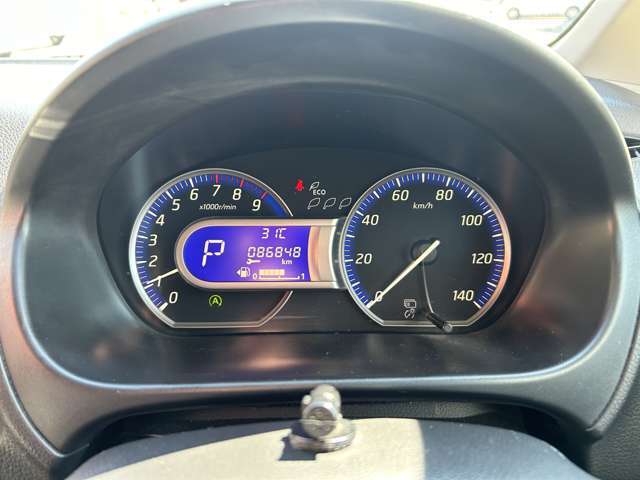 走行距離は実走行となります。改ざんや交換歴はございません。：撮影時86848km（撮影時）