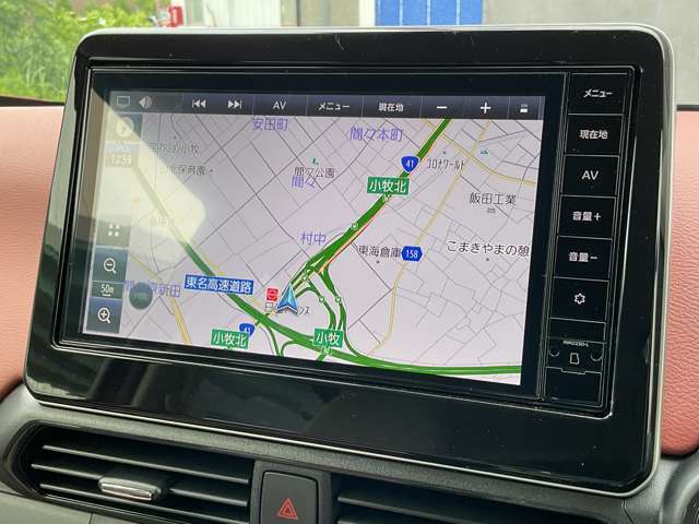 ナビゲーションは純正ナビゲーション搭載。操作性に優れ直感・感覚的に使用していただけます。説明書も揃っておりますので、ご安心ください。