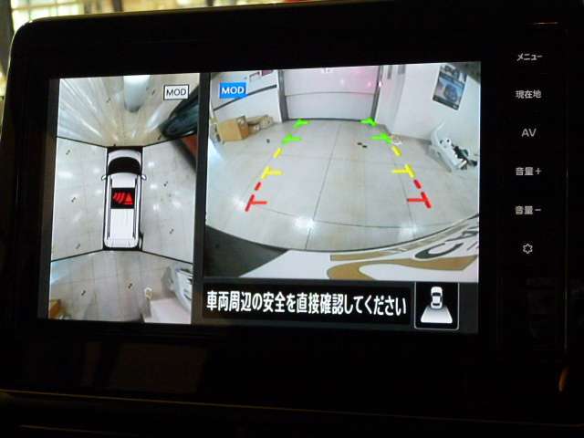 アラウンドモニターを装備！駐車の際、これがあれば運転に自信が無い方も安心です！一度使うと手放せない装備です！