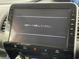 【純正ナビ】専用設計で車内の雰囲気にマッチしたナビが装備されています！利用時のマップ表示は見やすく、いつものドライブがグッと楽しくなります！