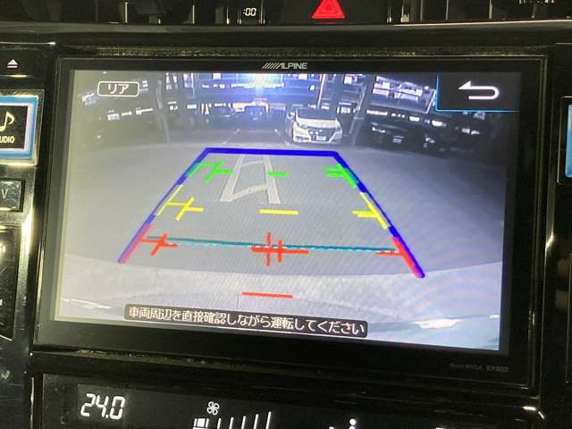 便利な【バックカメラ/バックモニター】で安全確認もできます。駐車が苦手な方にもオススメな便利機能です！！！