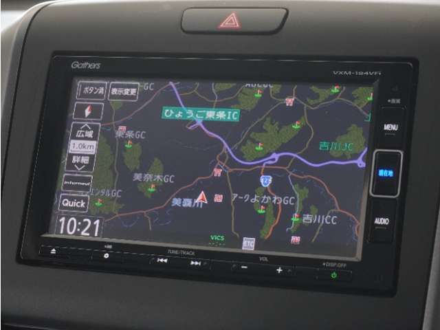 ◆ホンダ純正メモリーナビ◆初めての場所もナビゲーションがご案内！楽しい旅行をサポートします。