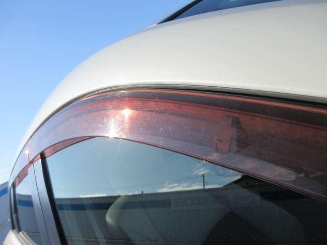 ドアバイザーついております。