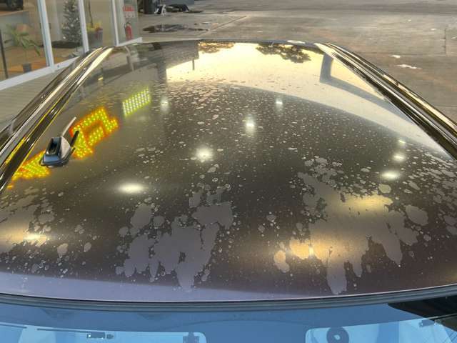 天井に広範囲の剥がれがあります。