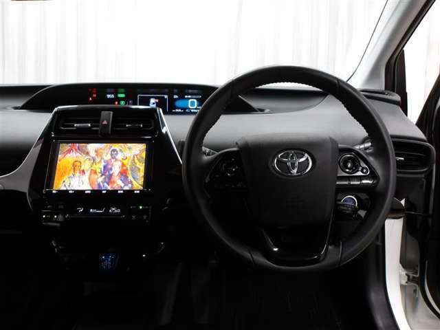 運転席に座ると☆こんな感じです♪