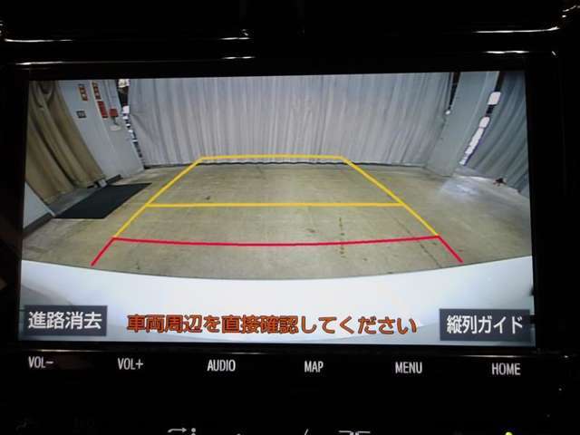 バックモニター付きなので車庫入れもラクラクです♪