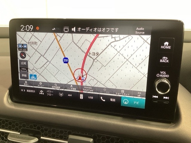 純正ナビ搭載です。知らない道も安心ですね！