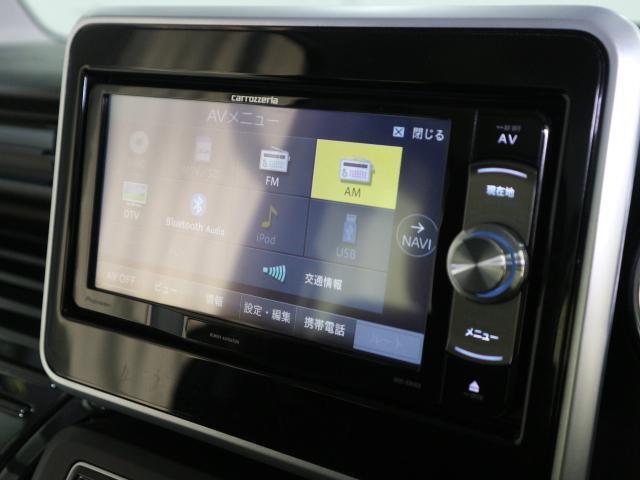 お出かけの強い味方☆フルセグナビ搭載！　AV機能：AM/FMラジオ・TV・CD・DVD・Bluetooth・MSV・SD