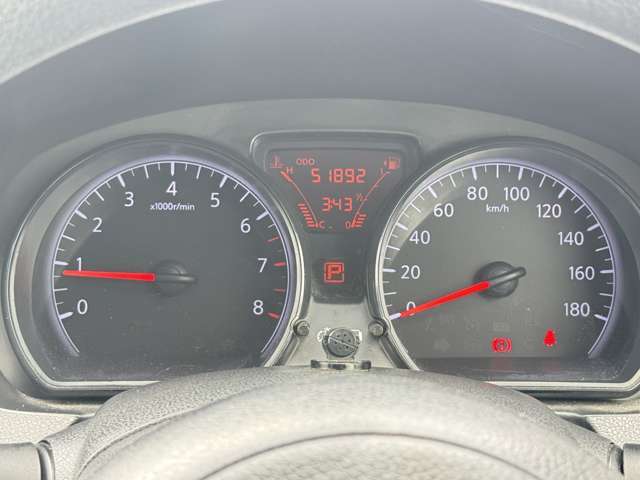 実走行でございます。（メーター改ざん車ではないことを保証いたします。