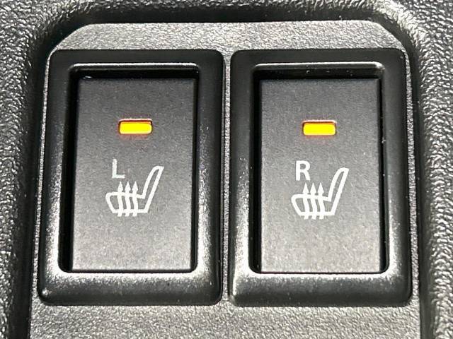 【シートヒーター】寒い日に重宝するシートヒーター！エアコンより早く温まってくれるので寒がりの人も安心ですね♪エアコンの温風は乾燥するから苦手、という方にもをおすすめです。