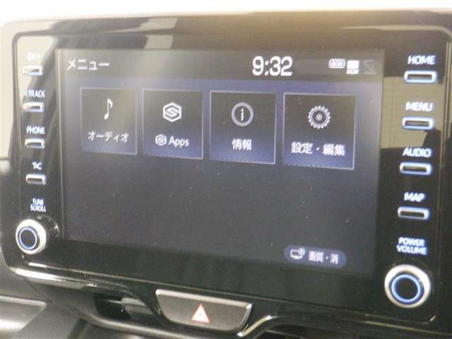 ディスプレイオーディオを装備。スマホとクルマをつなぐことで、これまでのナビに加えて、いろんなサービスが楽しめます。