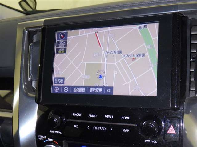 ナビ装着車で知らない道もラクラク！