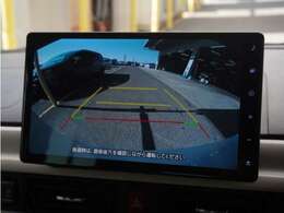 ◆バックカメラ◆リバースにするだけで映ります、後方の安全確認や、狭い駐車場での車庫入れ、雨の日や夜間など視界の悪い時に便利です！安全にバックする為には欠かせない装備です。