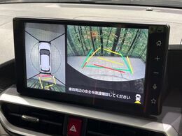 【パノラミックビューモニター】専用のカメラにより、上から見下ろしたような視点で360度クルマの周囲を確認することができます☆死角部分も確認しやすく、狭い場所での切り返しや駐車もスムーズに行えます。