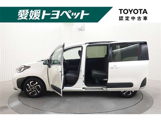 広い開口部＆低い床で乗り降りラクラク♪