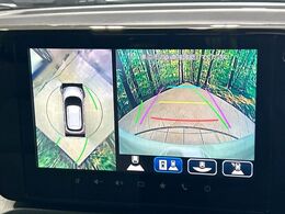 【全方位モニター用カメラ】専用のカメラにより、上から見下ろしたような視点で360度クルマの周囲を確認することができます☆死角部分も確認しやすく、狭い場所での切り返しや駐車もスムーズに行えます。