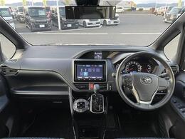 【インパネ全体】全方位で視界が広く、高い目線で運転もしやすいです！