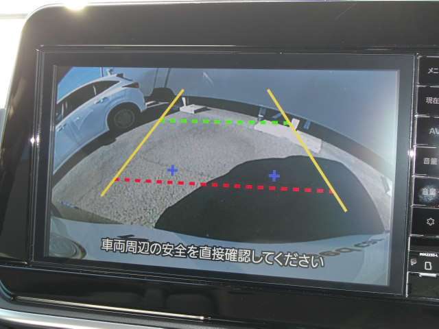 バックモニター付きですので、駐車が苦手な方も安心です。