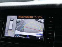 パノラミックビューモニター付きでバック駐車の安全確認アップ