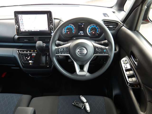 操作しやすい運転席で快適ドライブ。