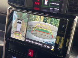 【パノラマモニター】専用のカメラにより、上から見下ろしたような視点で360度クルマの周囲を確認することができます☆死角部分も確認しやすく、狭い場所での切り返しや駐車もスムーズに行えます。