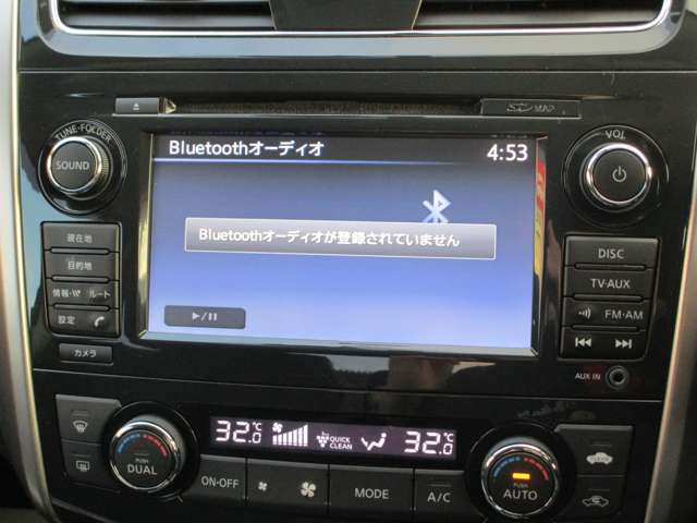 Bluetoothのオーディオ機能付きです。