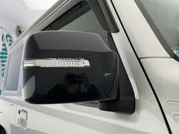 【ドアミラー】大きくて見やすいので、後方を見るときも安心です！