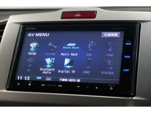 ナビゲーションももちろん装備☆多彩な機能で快適ドライブをアシスト☆オーディオ機能も充実していますね☆