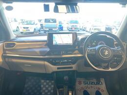 インパネ回りです。シンプルなデザインで操作しやすいです。