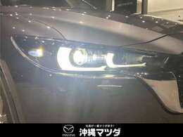 LEDヘッドライトは明るく視認性が良いため、夜間でも安心して運転が可能です。