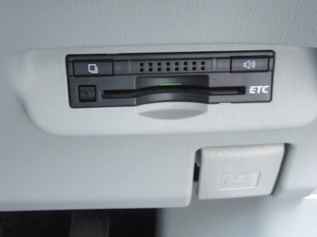 ETC車載器付きです。高速道路の料金所もスムーズに通過できます。