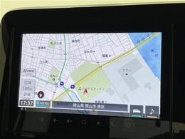 【カーナビ】『カーナビ』の画像になります。ナビ利用時のマップ表示は見やすく、いつものドライブがグッと楽しくなります！