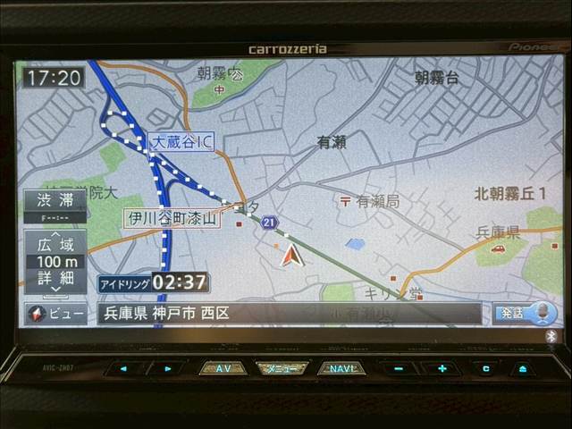 サイバーナビ搭載。